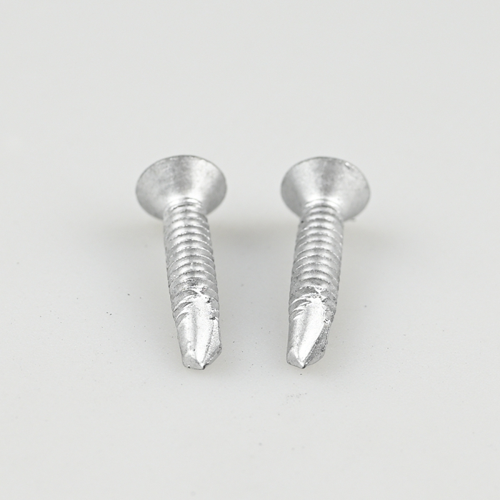 Tornillo autoperforante Phillips de cabeza plana bimetálica SUS316+SUS410 ST4.8-24*25
