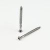 SUS304 Torx de cabeza ovalada con tornillo para aglomerado de 4 nervaduras T-17 5.0-2.2X60