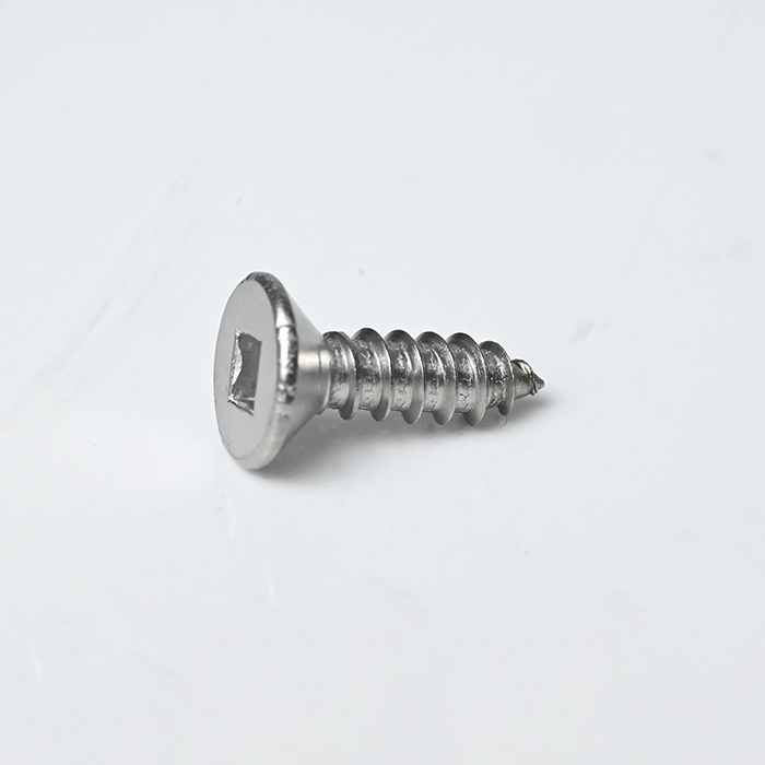 Tornillo autorroscante cuadrado de cabeza plana SUS304 ST3.5-20*12