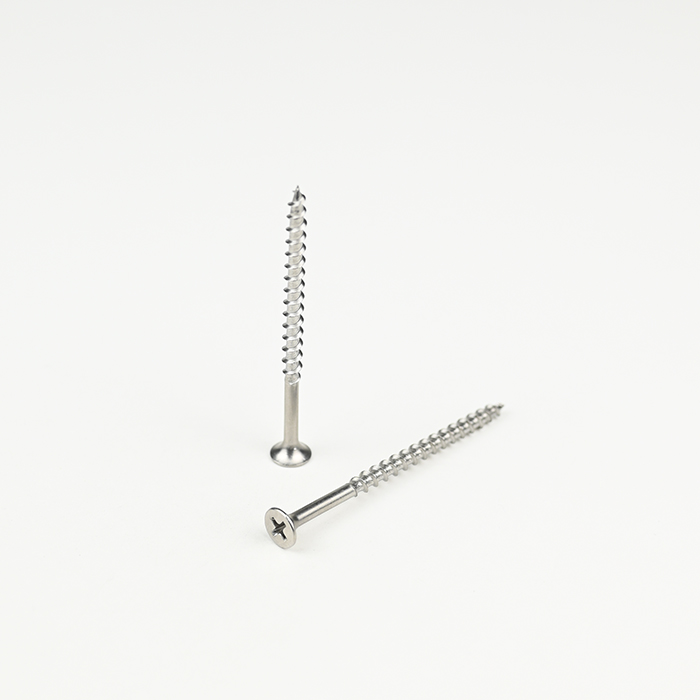 Tornillo Phillips para aglomerado con cabeza de corneta SUS410 4.2-2.8*65