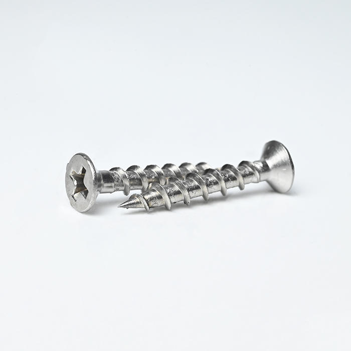 Tornillo Phillips de cabeza plana ST3.9*25 para aglomerado SUS304