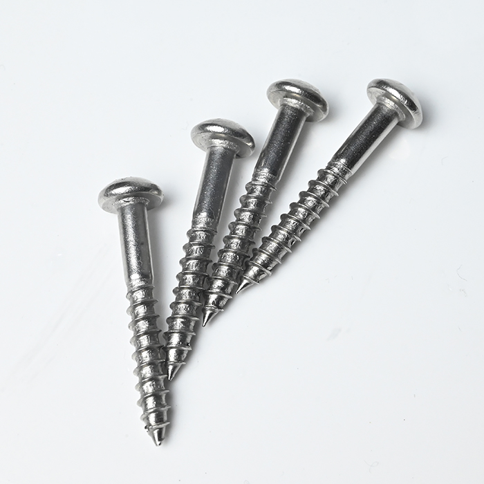 Tornillo para madera Pozi de cabeza ovalada SUS316 M4-1.8*30