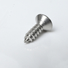 Tornillo autorroscante cuadrado de cabeza plana SUS304 ST3.5-20*12