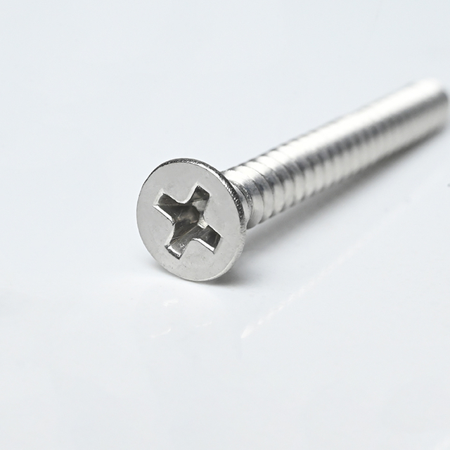 Tornillo para madera Phillips con cabeza avellanada SUS316 ST3.9-19*38