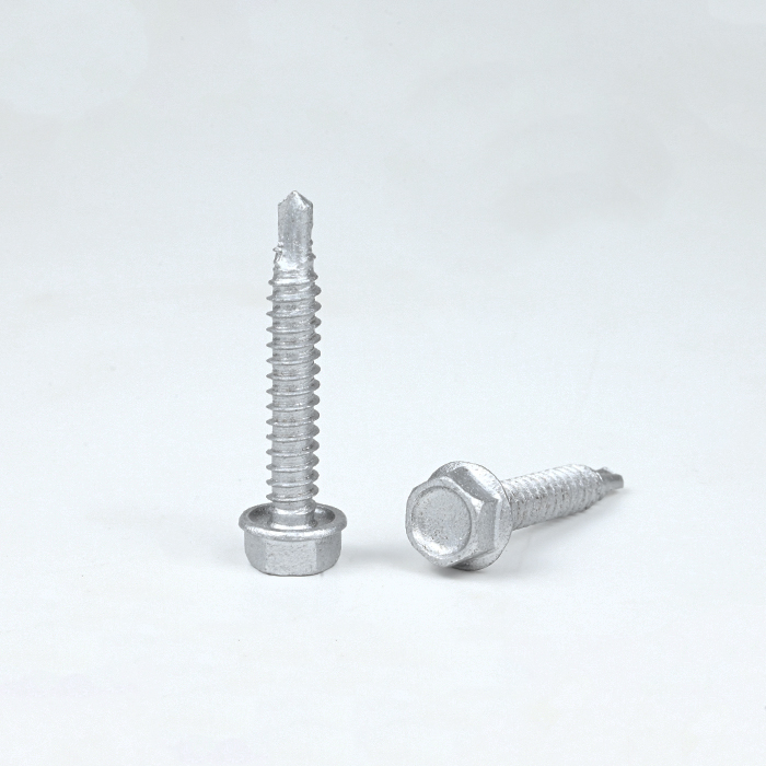 Tornillo autoperforante con brida hexagonal SUS410 ST6.3-14*38 1#