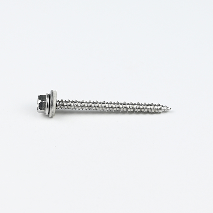 Tornillo alto-bajo para aglomerado con cabeza de arandela hexagonal SUS410 M5.3-3.2*60