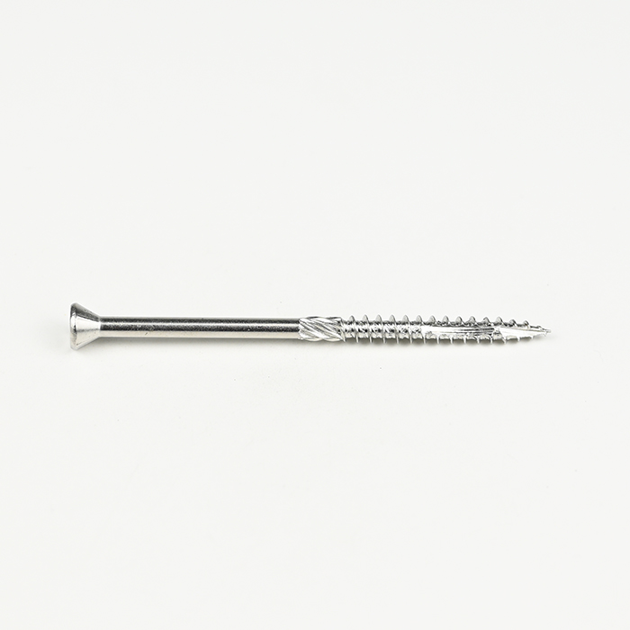 Tornillo Torx de cabeza plana para aglomerado SUS304 5.0-2.2*80