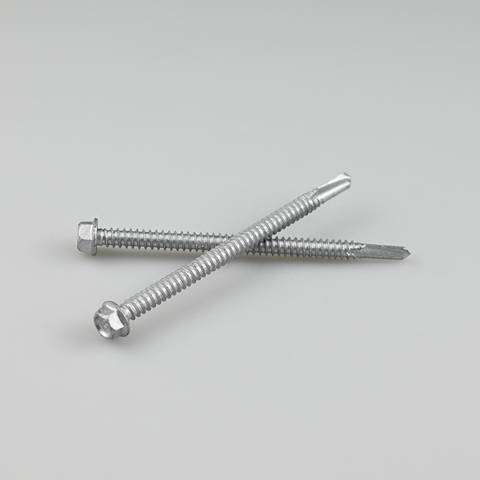Tornillo autoperforante con brida hexagonal bimetálica ST5.5-14*90, 5#