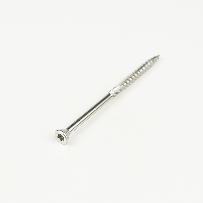 Tornillo Torx para aglomerado con cabeza embellecedora SUS304 T-17 5.0-2.2x80