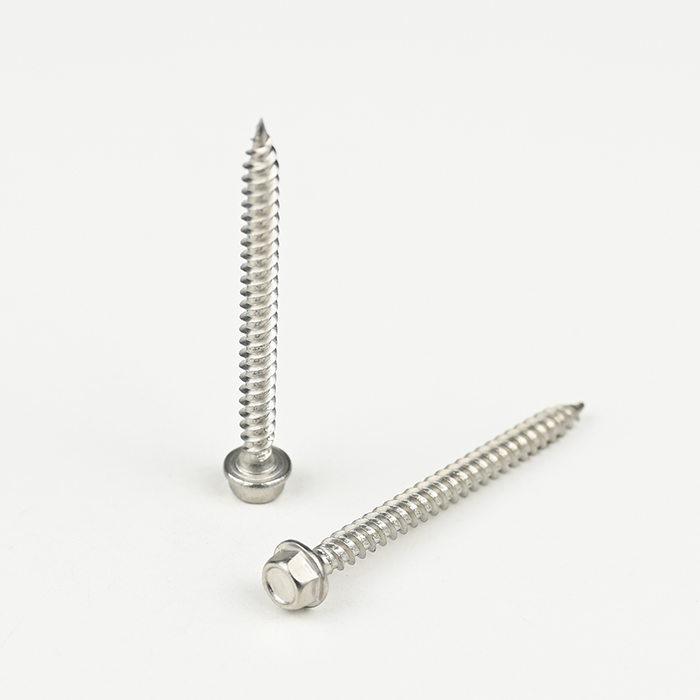 Tornillo para paneles de yeso con cabeza hexagonal SUS304 ST4.5-14*50