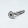 SUS410 Tornillo autorroscante Phillips de cabeza plana doble M5-2.2*38