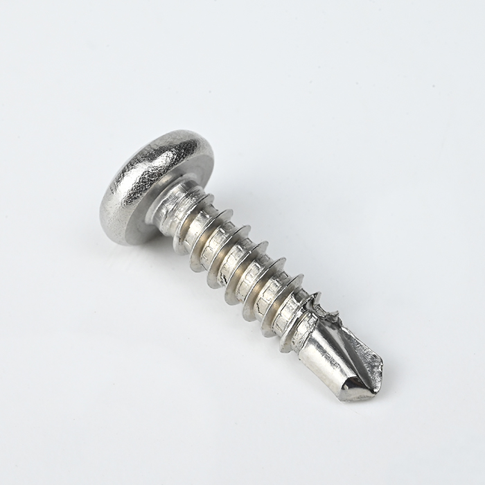 Tornillo autorroscante ST4.2-18*16 de la hendidura cruzada de la cabeza de la cacerola de SUS316 DIN7504N