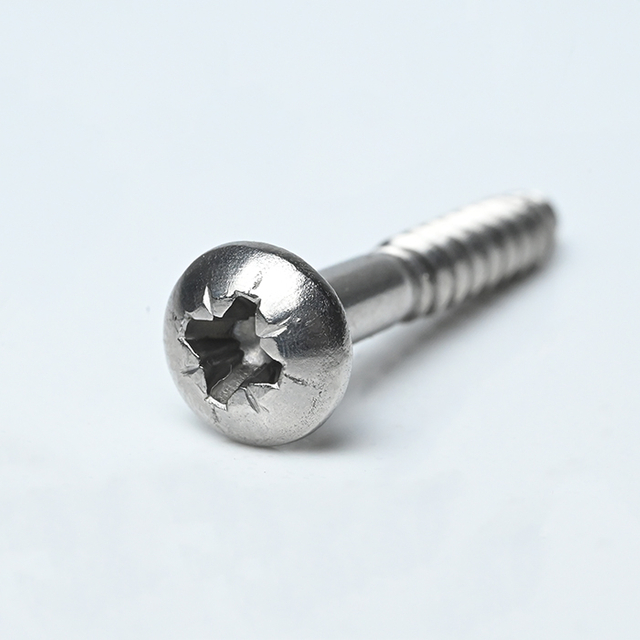 Tornillo para madera Pozi de cabeza ovalada SUS316 M4-1.8*30