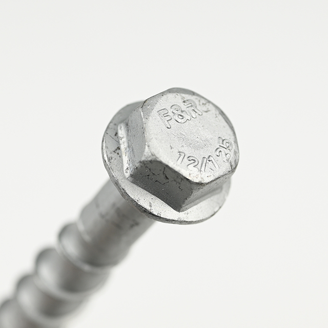 Anclaje de tornillo de hormigón con cabeza de brida hexagonal 10B21 M12-11.3*125