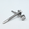 Tornillo de rosca autoperforante con cabeza de brida hexagonal SUS410 ST5.5-24*45,4#