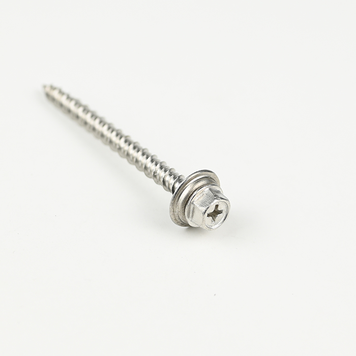 Tornillo para madera Phillips con cabeza de arandela hexagonal SUS304 M5-3.25*60