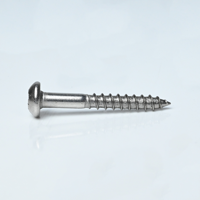 Tornillo para madera Pozi de cabeza ovalada SUS316 M4-1.8*30