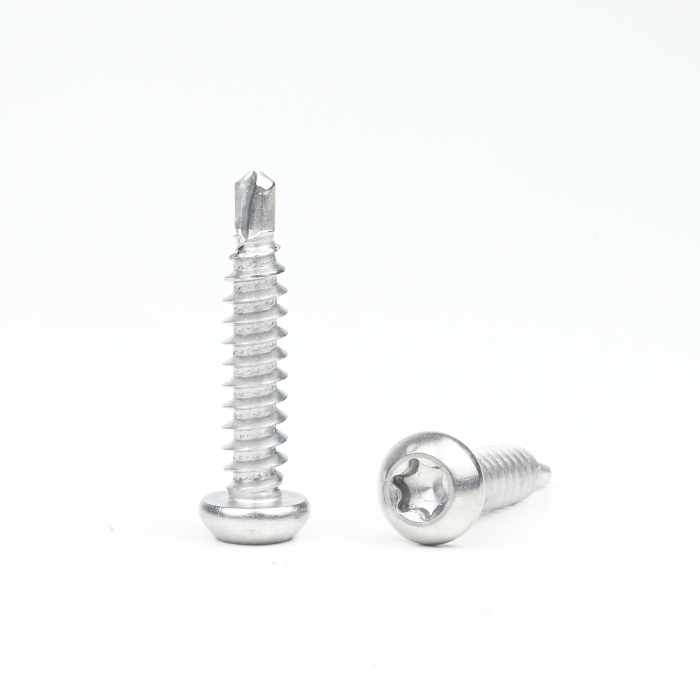 Tornillo autoperforante Torx de cabeza plana SUS410 ST6.3-2.8*32 2#