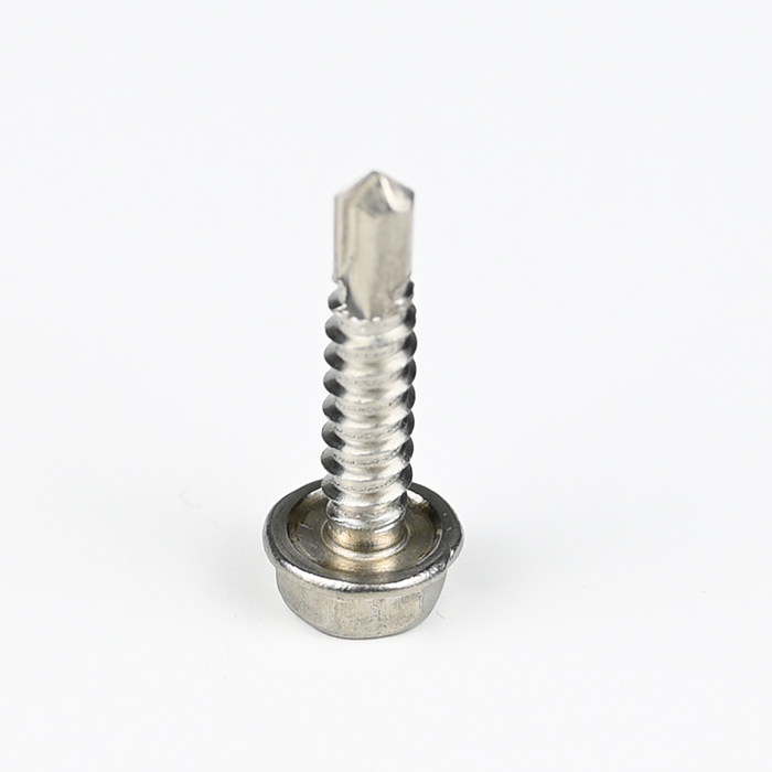 Tornillo autoperforante de cabeza hexagonal SUS304 ST4.8-16*22