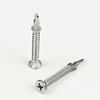 Tornillo autoperforante Phillips de cabeza plana SUS410 con ala ST4.2-18*38