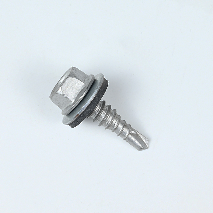 Tornillo de puntada con cabeza de brida hexagonal SUS410 1/4-14*7/8,1#