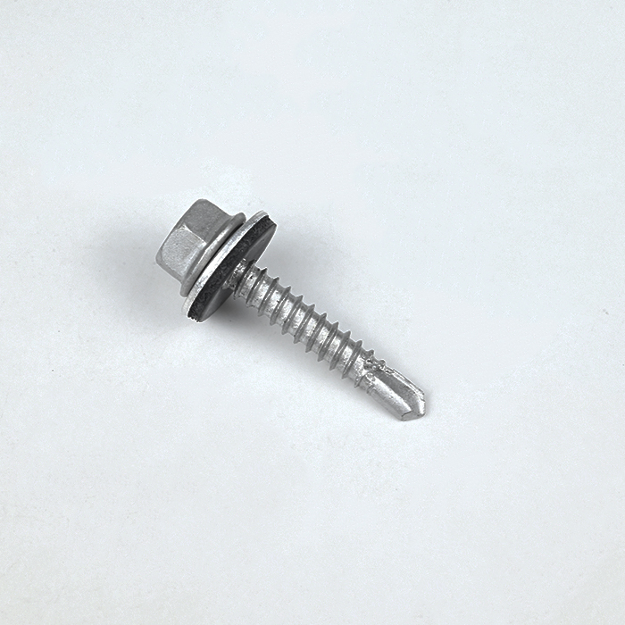 Tornillo autorroscante autoperforante con brida hexagonal SUS410 ST5.5-24*25