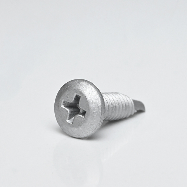 Tornillo autorroscante 10#-24*19 de la perforación del uno mismo de la cruz de la cabeza de la oblea SUS410